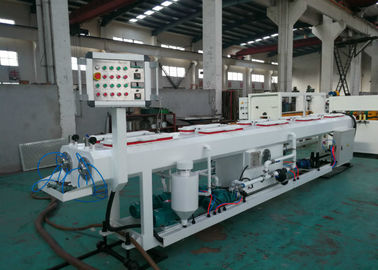 Testere Bıçağı Kesimli PVC Plastik Boru Ekstrüzyon Hattı Pnömatik Kontrollü, PVC Boru yapımı