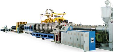 Tam Otomatik PE Oluklu Boru Ekipmanları ABB Inverter 380V 50HZ
