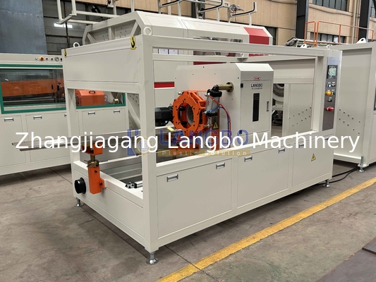 Su Tedarikçiliği PVC boru üretim hattı boru çapı 90-315 için Yüksek Hızlı 90/156 extruder ile