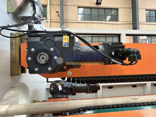 PVC Plastik Otomatik Kondisyonlu Boru Ekstrüzyon Makinesi  veya SCHNIDER Contactor ve 65/132 vida çapı ile