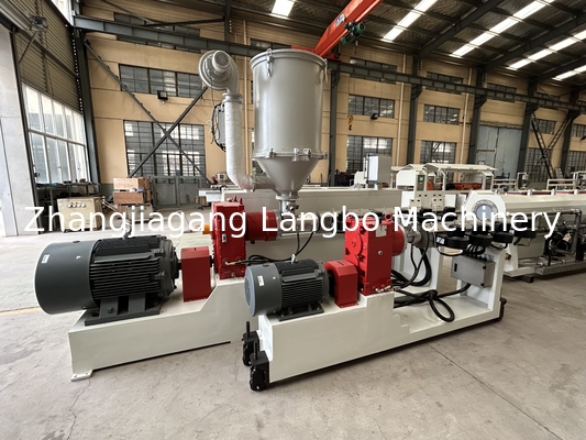 PE dalgalanmış boru extruder elektrik dalgalanmış boru yapma makinesi