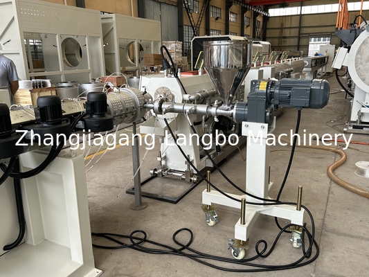 Tam otomatik HDPE su boru yapma makinesi Tarım için İrişim boru İçme suyu dağıtım boru