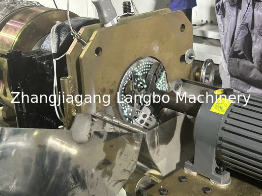 PVC Sıcak Kesim Pelletizing Line/Plastik Granulating Machine Granulator Machine Plastik Granulator Machine