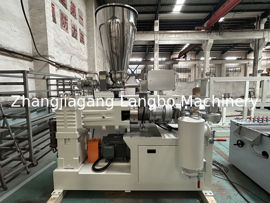 Plastik UPVC PVC Duvar Paneli Tavan Kablosu Pencere ve Kapı Köşe Mermi WPC Çatı Profili Ekstrüzyon Üretim Yapımcılık Makine