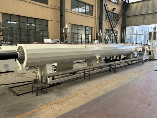 Motor Plastik Ekstrüder HDPE Boru Ekstrüsiyon Üretim Hatı Ekstrüsiyon Makinesi