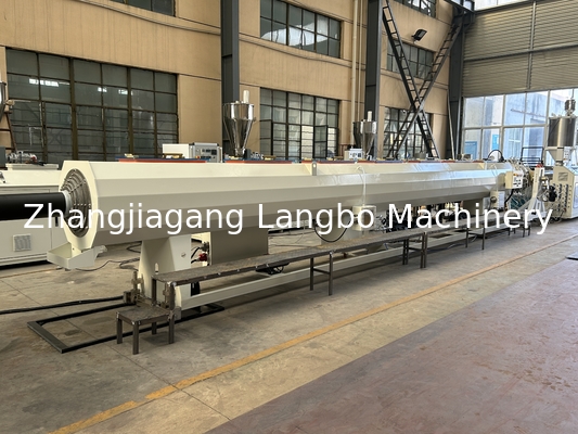 PE dalgalanmış boru extruder elektrik dalgalanmış boru yapma makinesi
