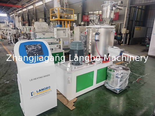 PVC Karıştırma Isıtma Soğutma Karıştırma Makinesi için Plastik Yüksek Hızlı Karıştırıcı