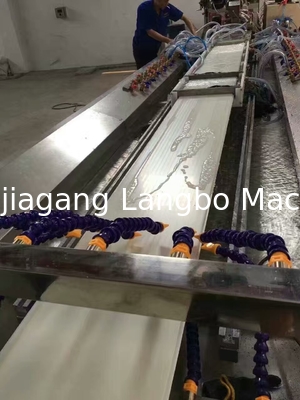 WPC Decking Flooring Post Composite Profile Rail Extrusion Üretim Hatı Yapım Makinesi