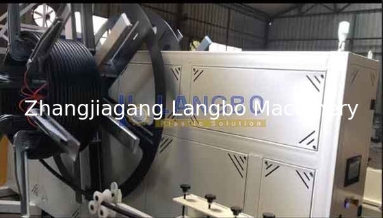16-160MM Çaplı PE Boru Ekstrüzyon Hattı Sarıcı, 1600-3200mm Sarma Aralığına Sahip