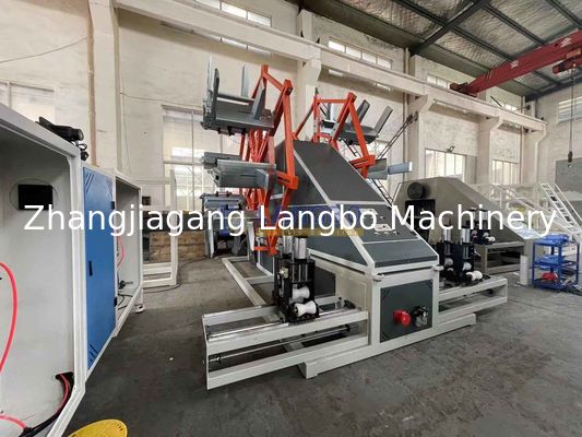 PE Büyük Çaplı Boru Ekstrüzyon Makinesi için Şerit Bağlama Makinesi ile Boru Sarıcı