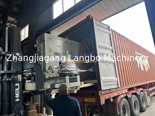 Büyük çaplı HDPE PE boru sargısı sargılı sargı makinesi