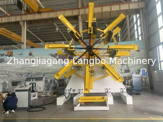 PE İrilik boru boru sarma makinesi Plastik boru sarma makinesini