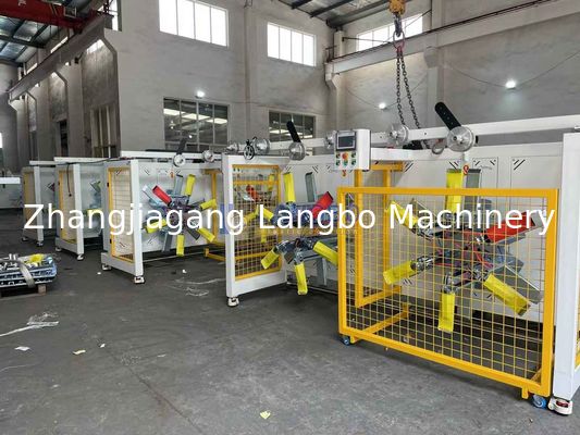 Otomatik PE plastik boru sargı makinesi, rulmanların çekirdek bileşenleriyle