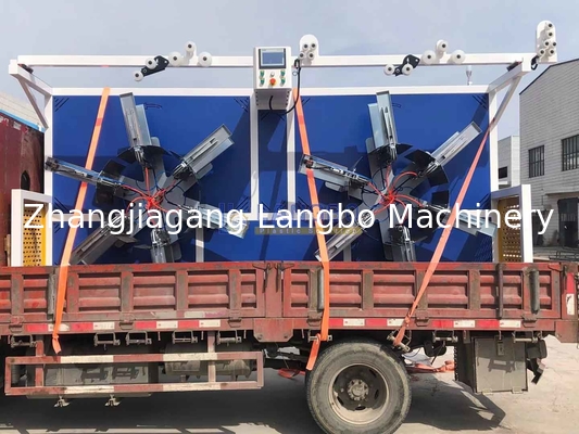 PE HDPE boru kablosu, boru üretim hattı için çift duvarlı dalgalanmış boru ekstrüder makinesi