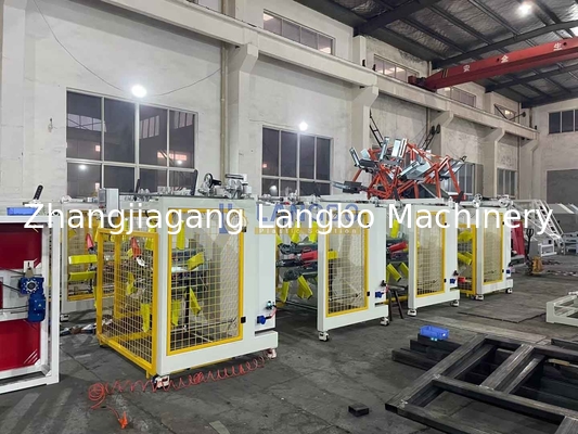Automatic Pipe Coiler for Smooth Plastic Pipes with Auto Roll Changing (Automatik boru sargıcısı)