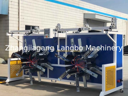 Otomatik Boru Yuvarlama Makinesi PE Yuvarlayıcı Özel Voltaj 380V 50HZ 3Faz