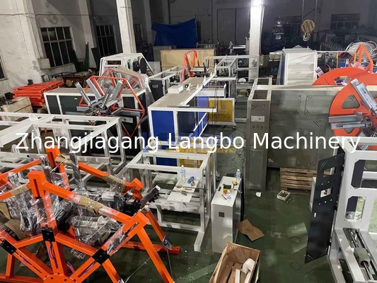 Plastik PE yumuşak boru bobin makinesi yapmak için dalgalanmış hortum boru sargı