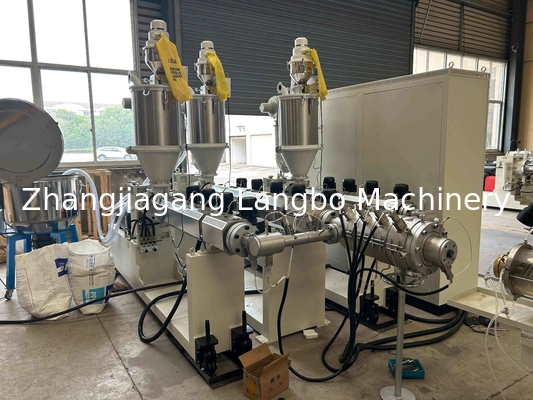 16-630 mm PPR Çöp borusu /Hose Twin & Tek vidalı Ekstrüder / Su için Ekstrüsiyon Plastik Yapma Makinesi / Gaz Tedarik Fiyatı