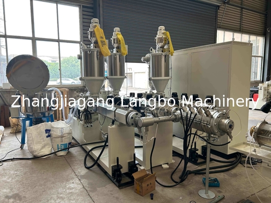 Plastik PPR Boru Yapma Makinesi PPR Boru Üretim Hattı Plastik Boru Ekstrüzyon Makinesi