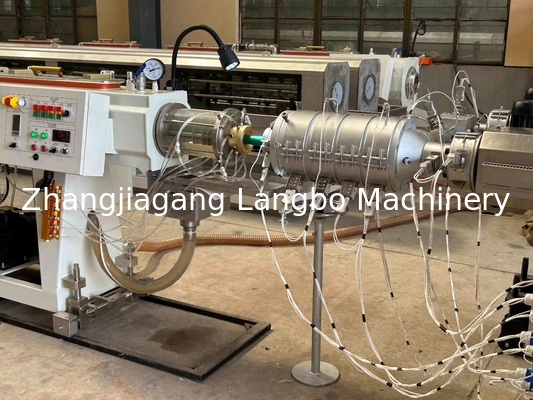 Plastik PPR Su Borusu Kablo Kanal Borusu Ekstrüder Yapma Makinesi Boru Ekstrüzyon Üretim Makinesi Hattı