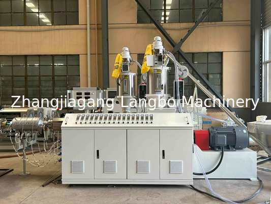 Plastik PPR Çifte Yapısal Çürük Duvar Spiral Dolaşım Kanalizasyon Gürültülü Boru Tankı Ekstrüzyon Üretim Tesisi Üretim Makine hattı