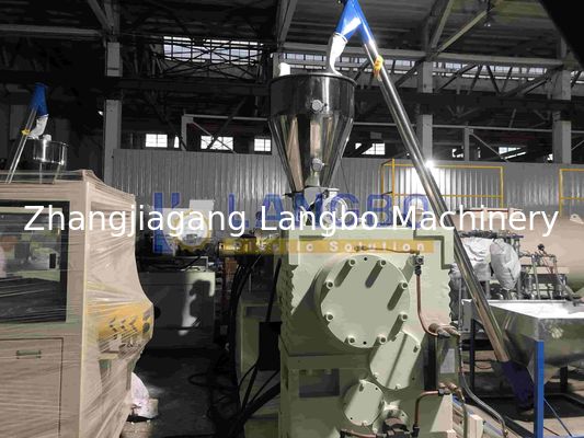 Plastik PVC UPVC HDPE PPR Tarım Sert Boru Ekstrüzyon Makinesi