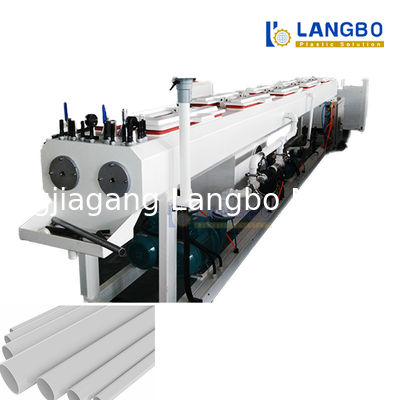 Plastik Boru Ekstrüzyon Üretim Makinesi Konik Çift Vidalı PVC HDPE PPR Drenaj Su Atık Su Elektrik Borusu Hortum Borusu