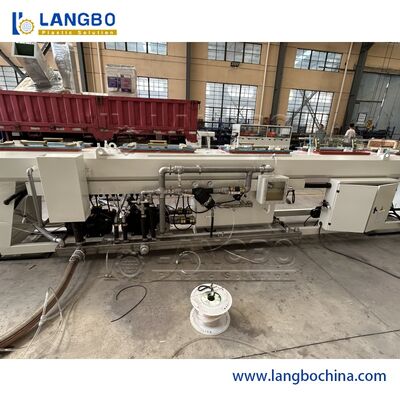 Otomatik Çift vidalı PVC boru makinesi, PVC hortum üretim hattı