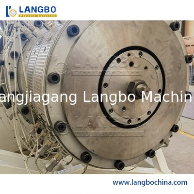 HDPE PE Yüksek Hızlı Boru Ekstrüzyon Hattı PVC PPR Gaz Su Bahçe Tarım Tüpü Plastik Ekstrüder Fabrika Ekipmanları