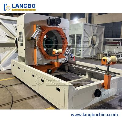 PLC Kontrol PVC Boru Plastik Boru Ekstruder, Plastik Boru Makinaları