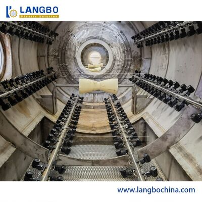 PLC kontrolü PVC boru üretim hattı yüksek çıkış ve verimlilik