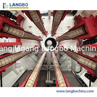 PVC PE boru çıkartma makinesi Plastik boru makinesi Gaz Su Teslimi Üretim hattı HDPE çıkartma makinesi