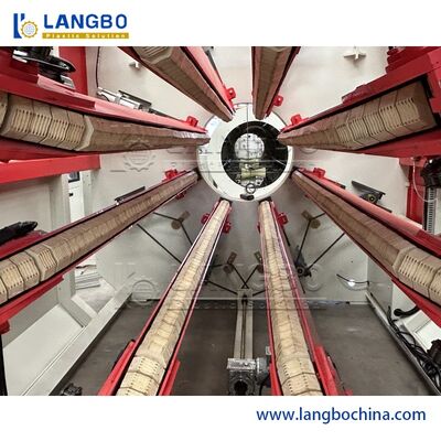 PLC kontrolü PVC boru üretim hattı yüksek çıkış ve verimlilik