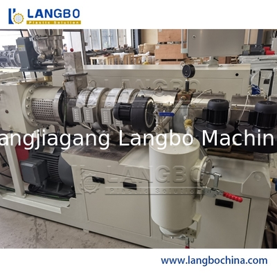 PVC / PVC Boru Ekstrüzyon Hattı Tam Otomatik Plastik Boru Üretim Hattı