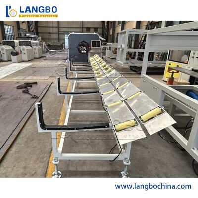 Yeraltı Çift vidalı PVC boru ekstrüzyon hattı / üretim hattı