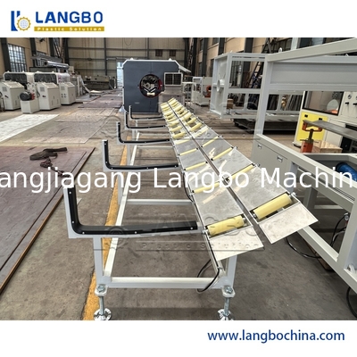 PVC / PVC Boru Ekstrüzyon Hattı Tam Otomatik Plastik Boru Üretim Hattı