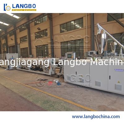 PVC Boru Yapma Makinesi, PVC Boru Ekstruder, konik çift vidalı ekstruder