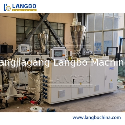 PVC Boru Yapma Makinesi, PVC Boru Ekstruder, konik çift vidalı ekstruder