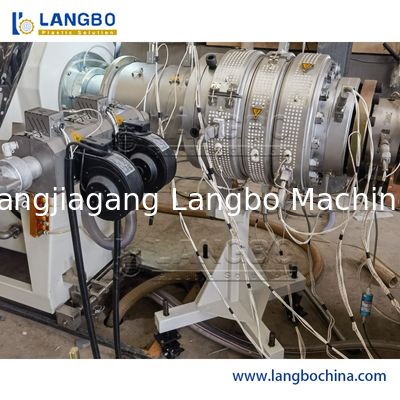 Sıcak Satış PE/PP/HDPE/PVC/PPR Pert Plastik Boru Ekstrüder Yapma Makinesi Gaz ve Su Tedarik/Üretim hattı için