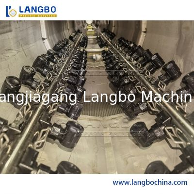 Plastik PVC Su Tahliye Borusu Ekstrüderi Oluklu Boru Ekstrüzyon Makinesi