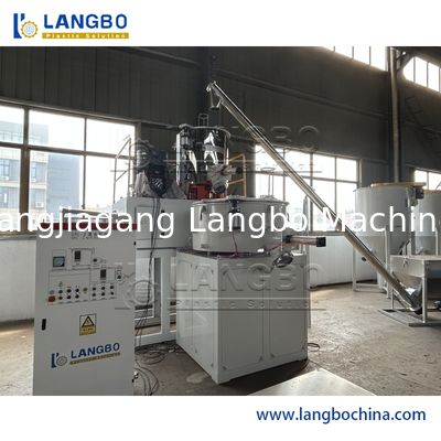 Gelişmiş teknoloji ile tam otomatik yüksek hızlı PVC ısıtma ve soğutma plastik karıştırıcı