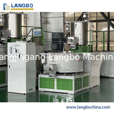 Plastik Endüstrisi PVC Mikser Karıştırma Makinesi – SPC Zemin Hattı için Otomatik Besleme Dozajlama Konveyörü ile Ekstrüder