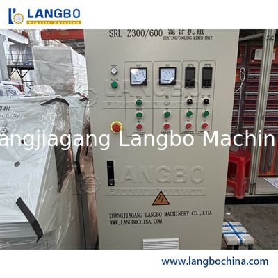 Yüksek Hızlı Profesyonel PVC Plastik Karıştırıcı, Isıtma ve Soğutma ile Plastik Tozu, Polietilen, ABS Parçacıkları vb için idealdir.