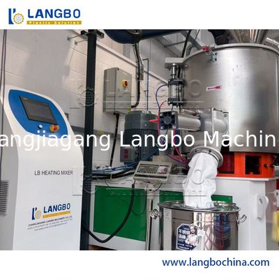 Plastik Endüstrisi PVC Mikser Karıştırma Makinesi – SPC Zemin Hattı için Otomatik Besleme Dozajlama Konveyörü ile Ekstrüder