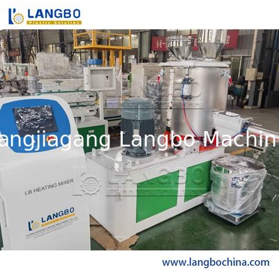 Yüksek Kapasiteli Plastik Mikser Blender Dikey Karıştırma Ünitesi