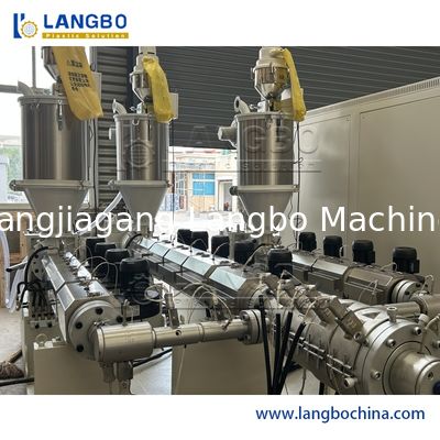 16 ila 1600 mm Yüksek Hızlı Plastik HDPE PPR Su Akıtma İdrenaj İrileme Boru Gaz hortumu Elektrik Hattı Kanal Yapma Makinesi Ekstrüzyon hattı