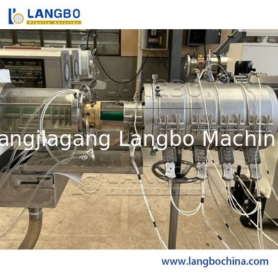 20mm 25mm 32mm 40mm 50mm 63mm 75mm 90mm 110mm PE/PP/PVC/PPR Boru Ekstrüzyon Makinesi Plastik