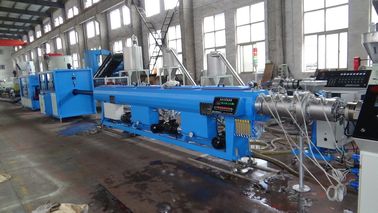 Tek Vidalı Ekstrüzyon Elriktik Tel Pp Boru Ekstrüzyon Hattı 11-125KW Güç