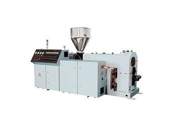 HDPE PP PPR PE Boru Tek Vidalı Ekstruder Hattı 1 Yıl Garanti, Tam Otomatik