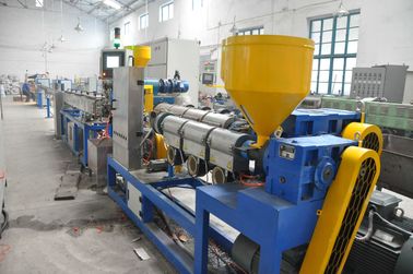 20 - 50mm Tek Vidalı Ekstruder Plastik Makine Tek Duvar Oluklu Boru Üretim Hattı